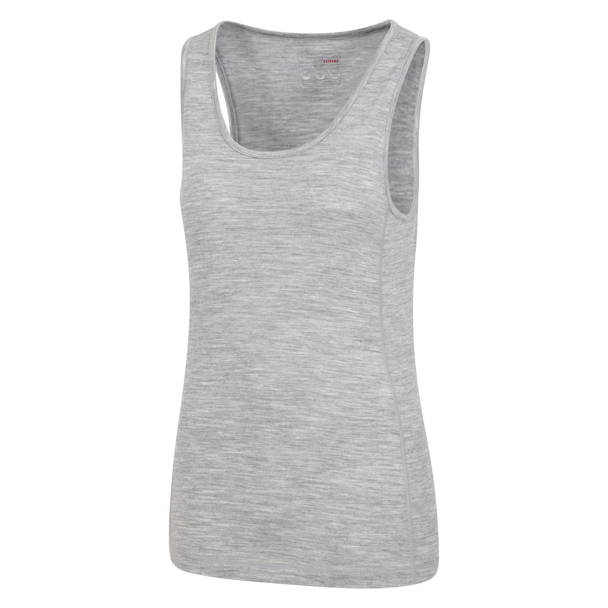 Light Grey - Side - Mountain Warehouse Womens-Ladies Merino Wool Cami Vest Top