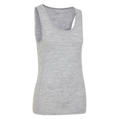 Light Grey - Lifestyle - Mountain Warehouse Womens-Ladies Merino Wool Cami Vest Top