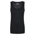 Jet Black - Front - Mountain Warehouse Womens-Ladies Merino Wool Cami Vest Top