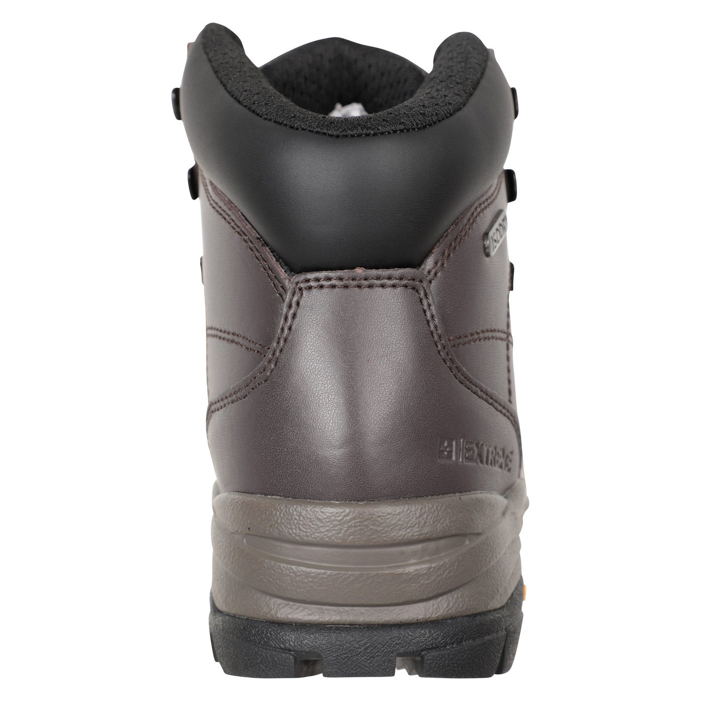 Tan - Back - Mountain Warehouse Womens-Ladies Skye Leather Walking Boots