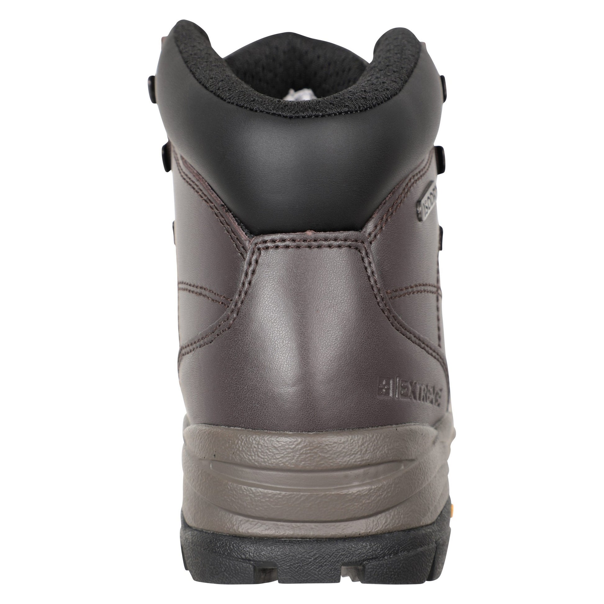 Tan - Back - Mountain Warehouse Womens-Ladies Skye Leather Walking Boots