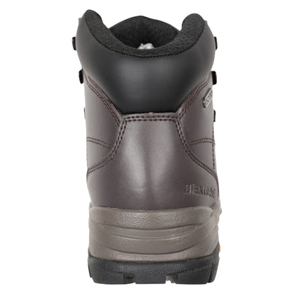 Tan - Back - Mountain Warehouse Womens-Ladies Skye Leather Walking Boots