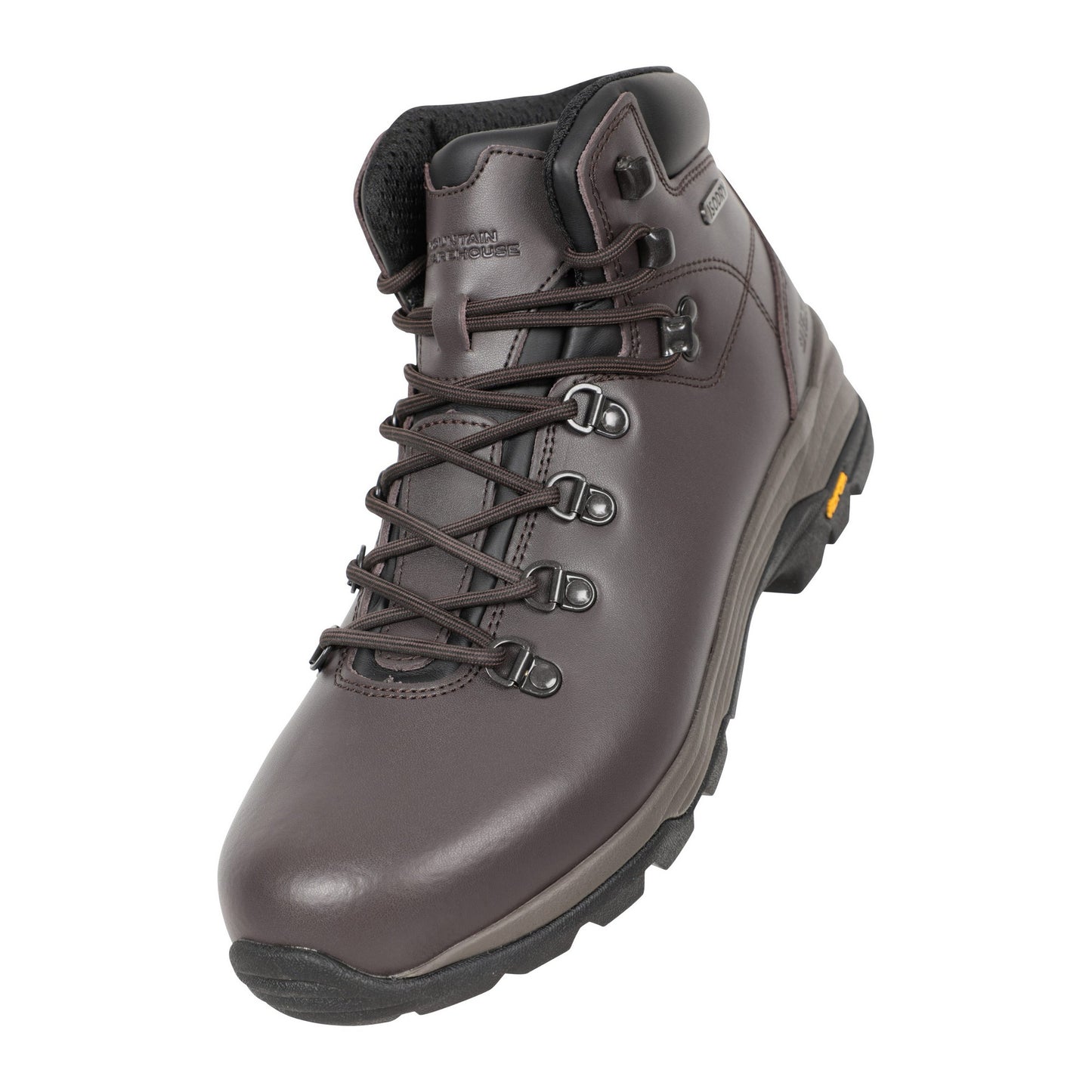 Tan - Front - Mountain Warehouse Womens-Ladies Skye Leather Walking Boots