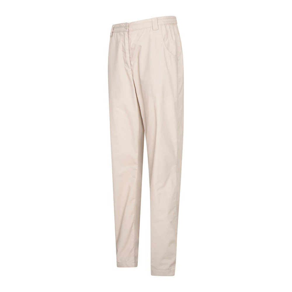 Beige - Side - Mountain Warehouse Womens-Ladies Quest Trousers