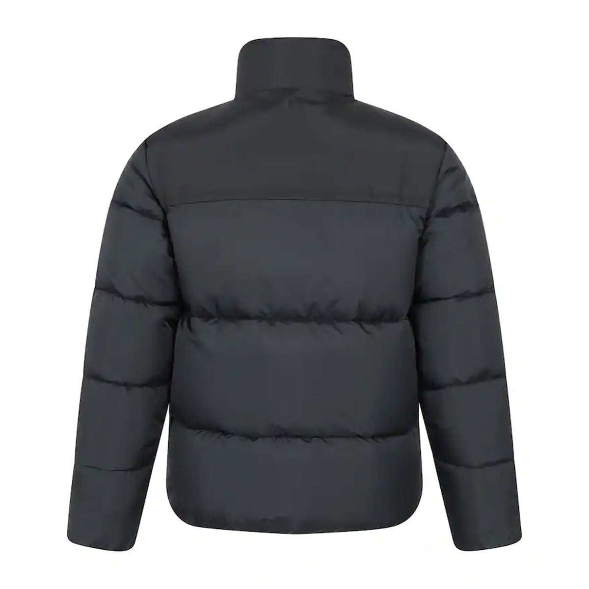 Jet Black - Back - Mountain Warehouse Childrens-Kids Voltage Water Resistant Padded Jacket