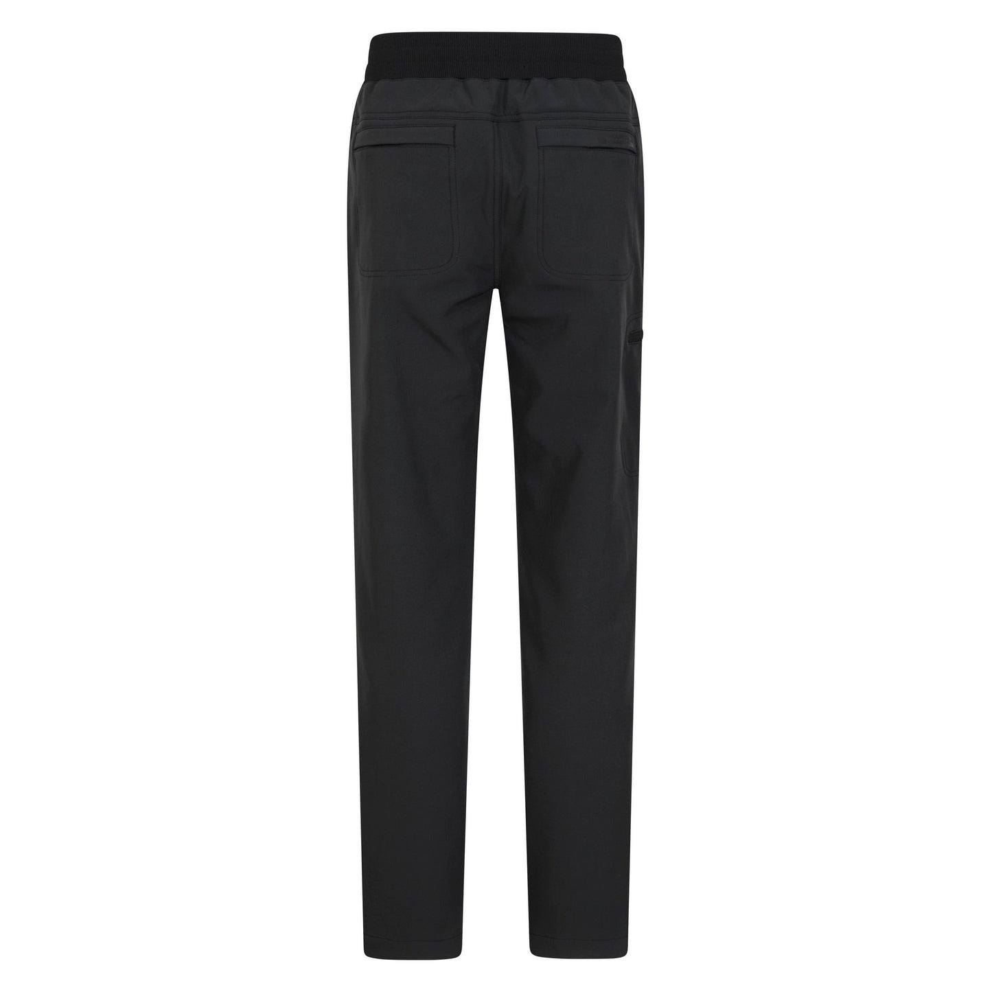 Black - Back - Mountain Warehouse Womens-Ladies Adventure Water Resistant Short Trousers