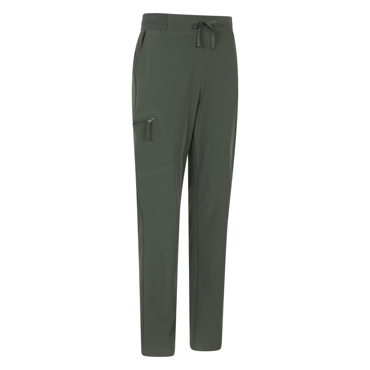 Khaki Green - Side - Mountain Warehouse Womens-Ladies Adventure Water Resistant Short Trousers