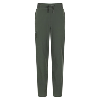 Khaki Green - Front - Mountain Warehouse Womens-Ladies Adventure Water Resistant Short Trousers