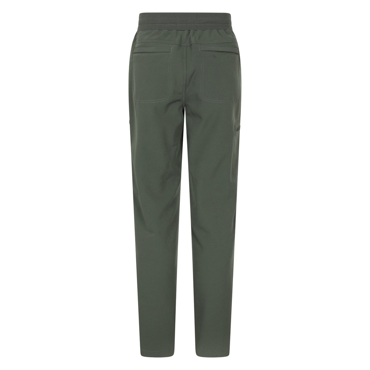 Khaki Green - Back - Mountain Warehouse Womens-Ladies Adventure Water Resistant Short Trousers