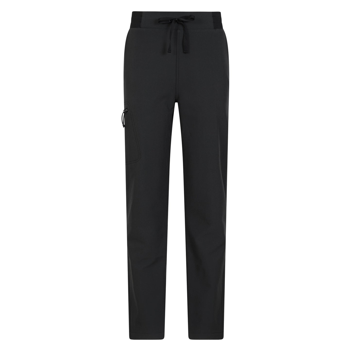 Black - Front - Mountain Warehouse Womens-Ladies Adventure Water Resistant Short Trousers