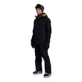 Black - Side - Animal Mens Laxx Logo Ski Jacket