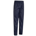 Navy - Side - Mountain Warehouse Womens-Ladies Pakka Waterproof Over Trousers