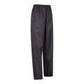 Black - Back - Mountain Warehouse Womens-Ladies Pakka Waterproof Over Trousers