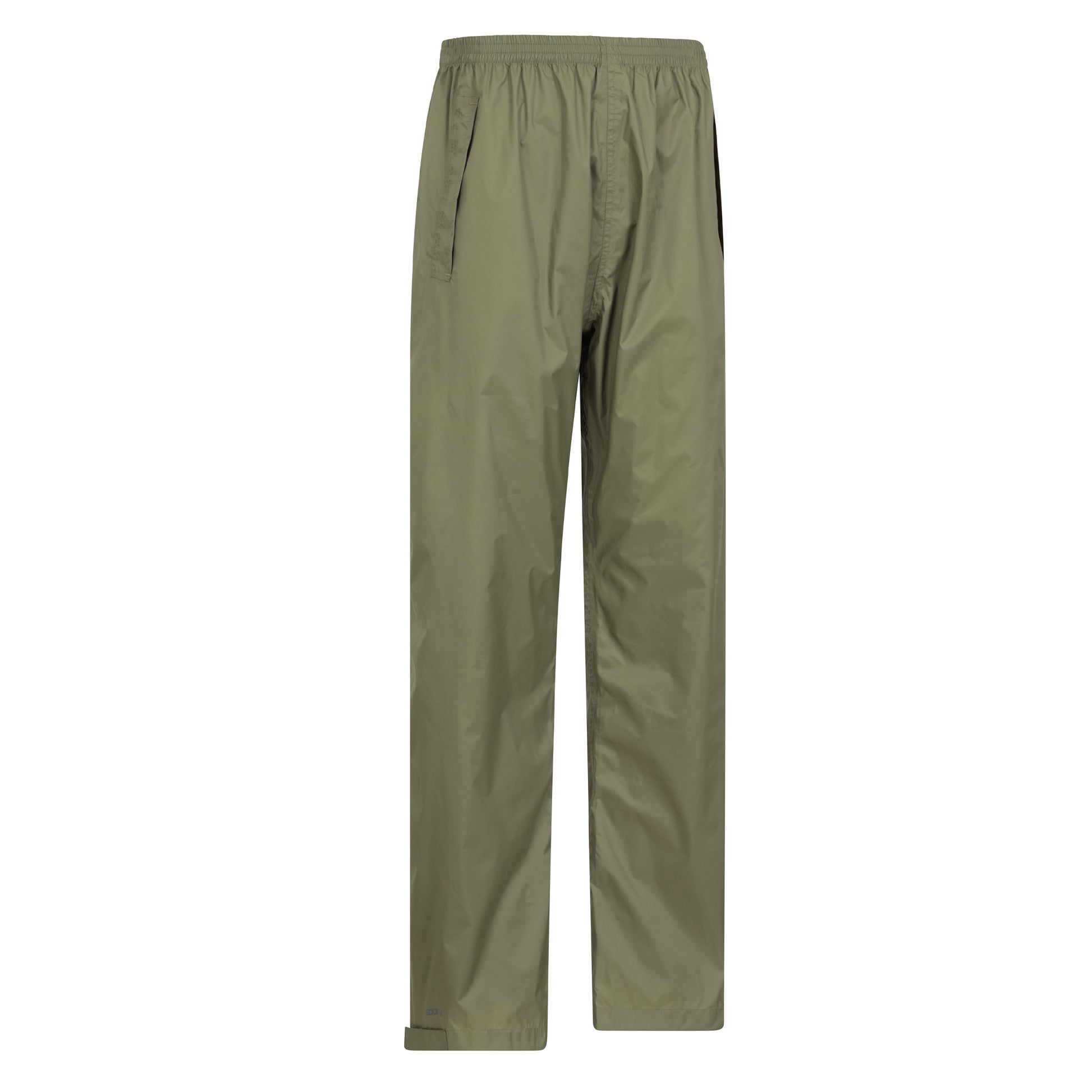 Khaki Green - Side - Mountain Warehouse Womens-Ladies Pakka Waterproof Over Trousers