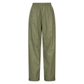 Khaki - Front - Mountain Warehouse Womens-Ladies Pakka Waterproof Over Trousers