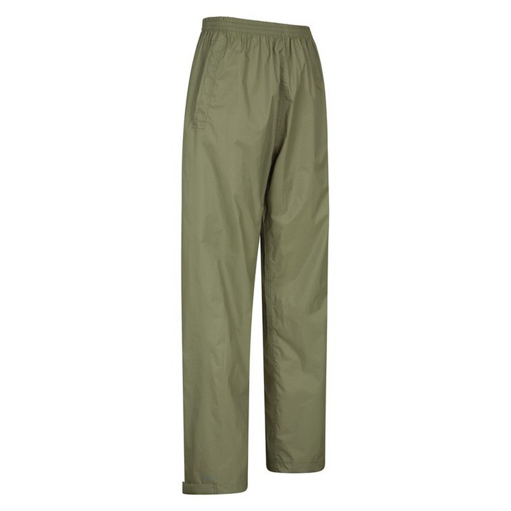 Khaki - Side - Mountain Warehouse Womens-Ladies Pakka Waterproof Over Trousers
