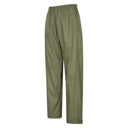 Khaki - Lifestyle - Mountain Warehouse Womens-Ladies Pakka Waterproof Over Trousers