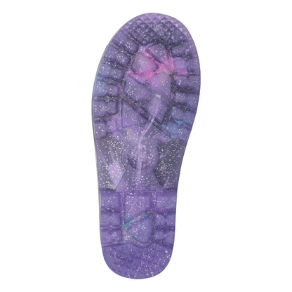 Black - Lifestyle - Mountain Warehouse Childrens-Kids Splash Unicorn And Rainbow Light Up Wellington Boots