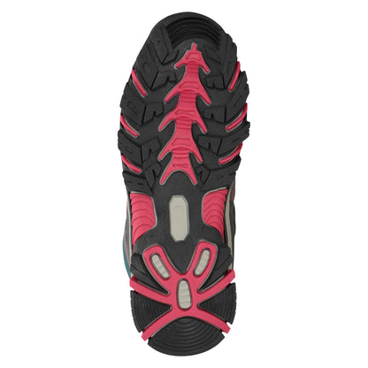 Teal - Side - Mountain Warehouse Childrens-Kids Oscar Walking Boots