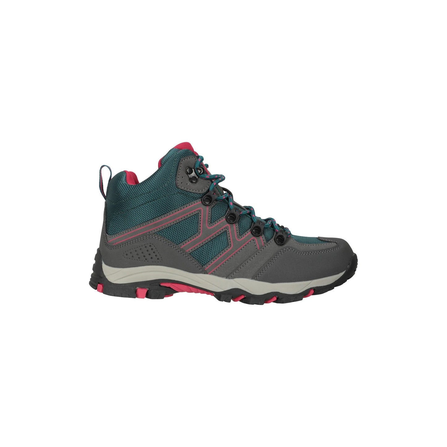 Teal - Lifestyle - Mountain Warehouse Childrens-Kids Oscar Walking Boots