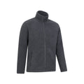 Grey - Side - Mountain Warehouse Mens Elm Fleece Jacket