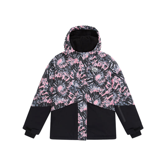 Pink - Front - Animal Childrens-Kids Whistler Printed Ski Jacket