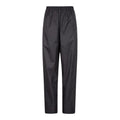 Black - Front - Mountain Warehouse Womens-Ladies Pakka Waterproof Over Trousers