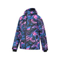 Blue-Pink-Black - Lifestyle - Mountain Warehouse Childrens-Kids Waterproof Ski Jacket