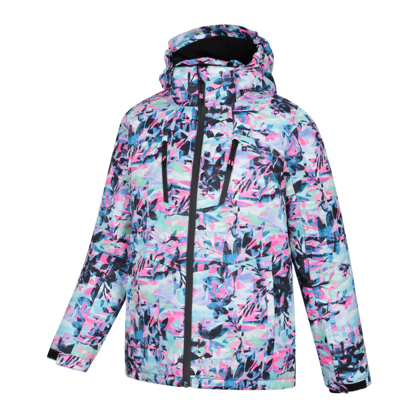 Pale Green - Lifestyle - Mountain Warehouse Childrens-Kids Waterproof Ski Jacket