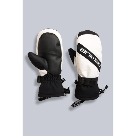 Monochrome - Front - Animal Womens-Ladies Track Ski Mittens