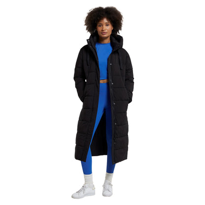 Black - Side - Active People Womens-Ladies Comfort Cloud Padded Jacket