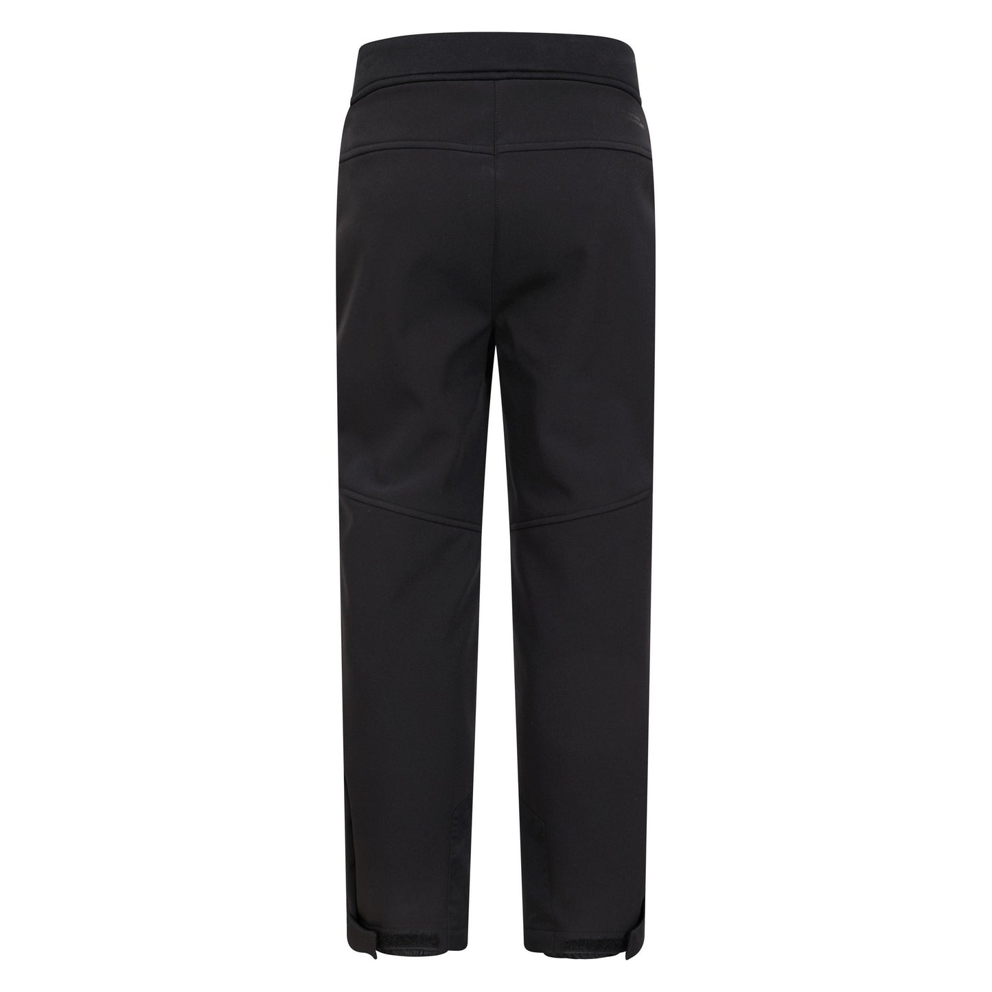 Black - Back - Mountain Warehouse Childrens-Kids Swiss Softshell Ski Trousers
