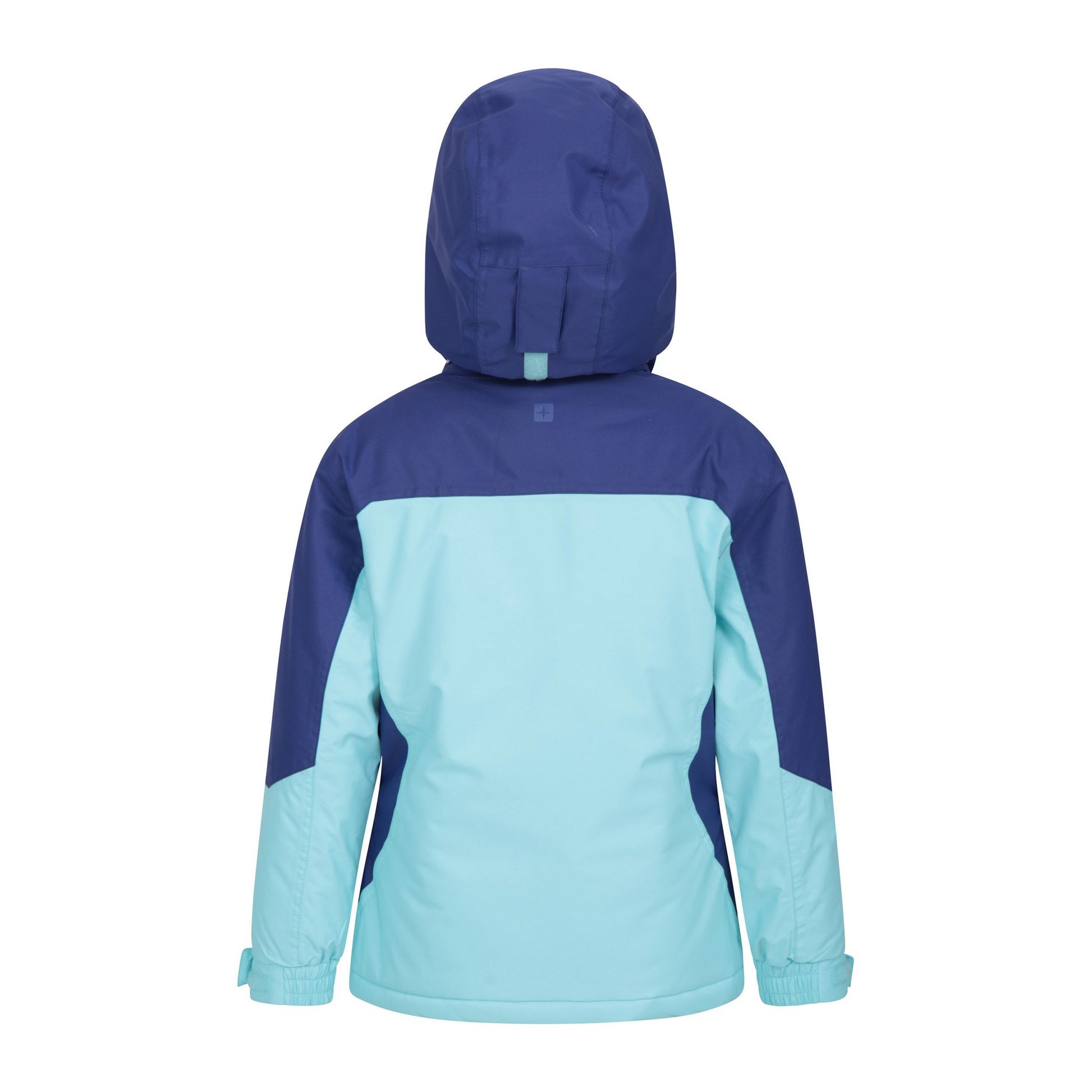 Blue - Back - Mountain Warehouse Childrens-Kids Snowbird Waterproof Ski Jacket