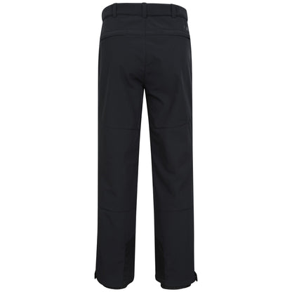 Jet Black - Back - Mountain Warehouse Mens Axis Extreme Softshell Ski Trousers