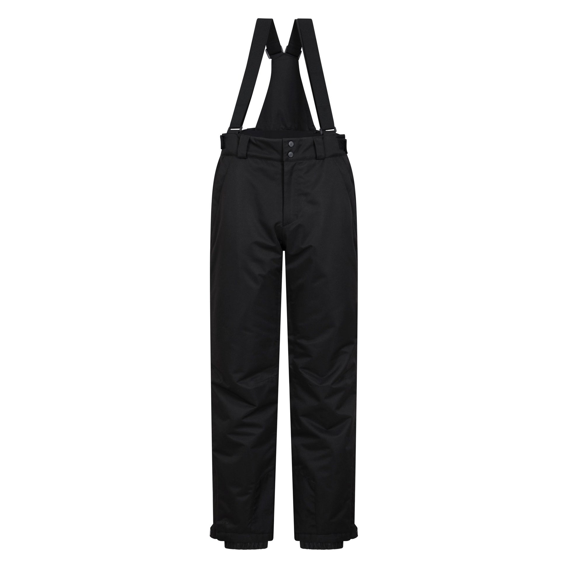 Black - Front - Mountain Warehouse Mens Interstellar Waterproof Ski Trousers