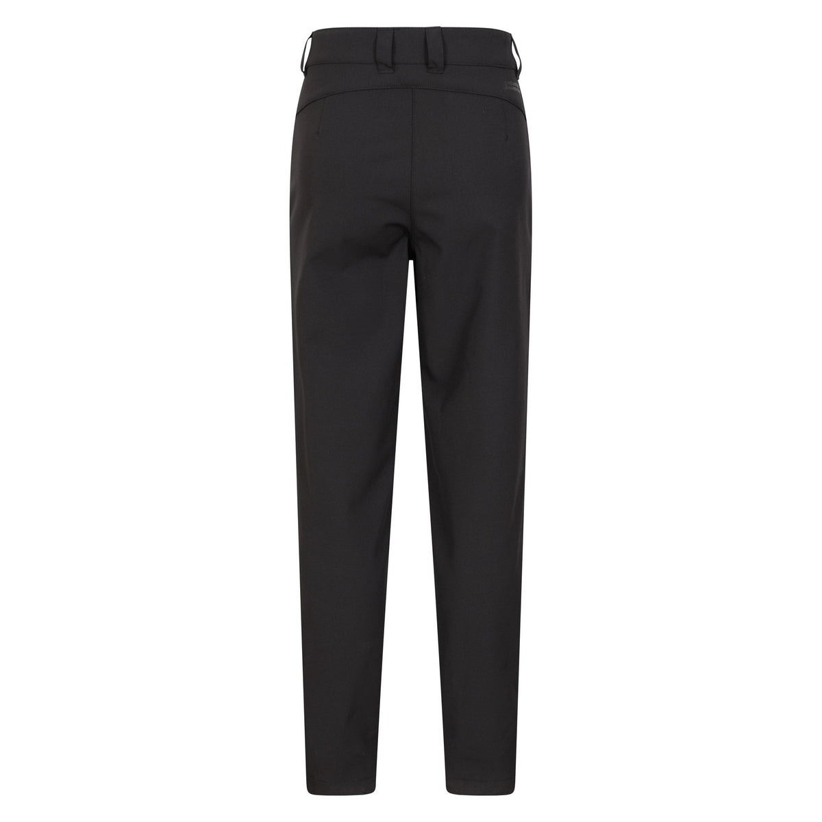 Black - Back - Mountain Warehouse Womens-Ladies Sierra II Softshell RECCO Ski Trousers