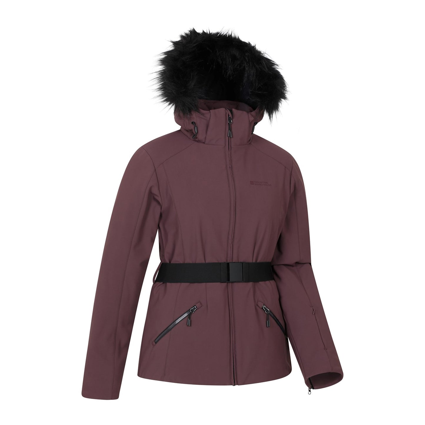 Dark Purple - Back - Mountain Warehouse Womens-Ladies Swiss RECCO Ski Jacket