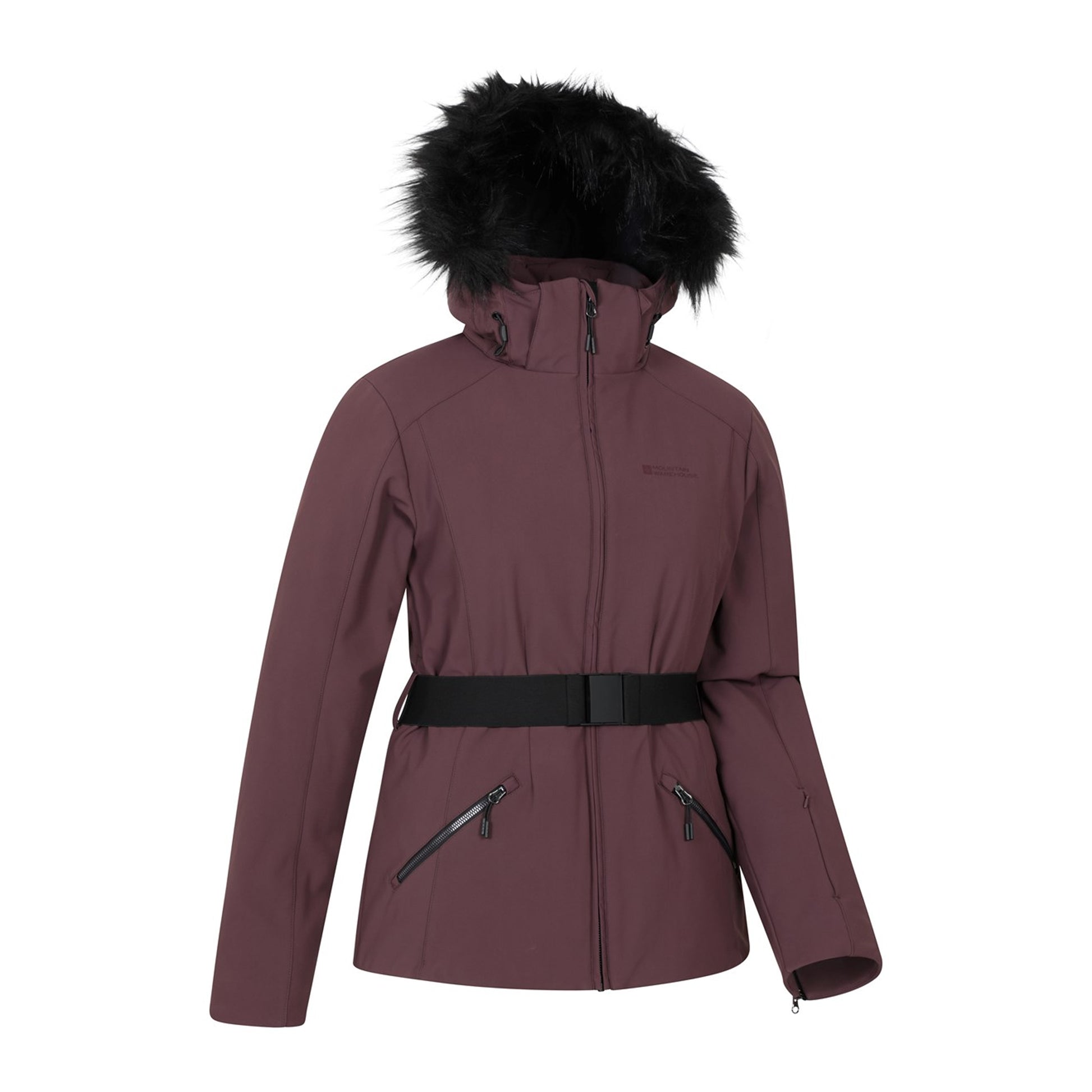 Dark Purple - Back - Mountain Warehouse Womens-Ladies Swiss RECCO Ski Jacket