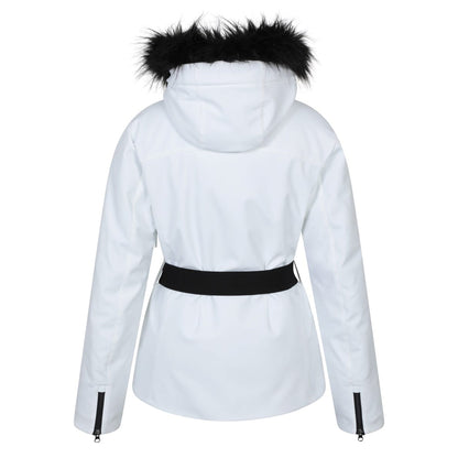 White - Back - Mountain Warehouse Womens-Ladies Swiss RECCO Ski Jacket