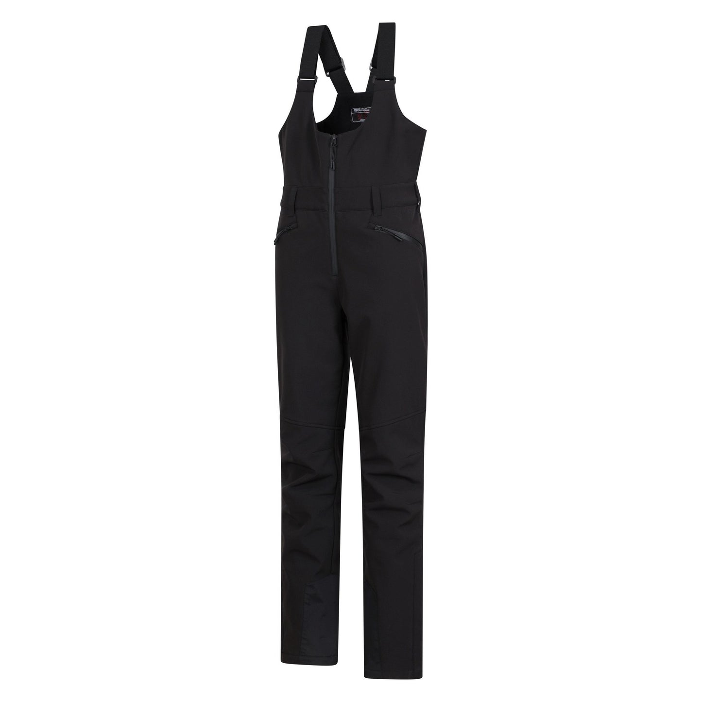 Black - Lifestyle - Mountain Warehouse Womens-Ladies RECCO Bibbed Ski Trousers