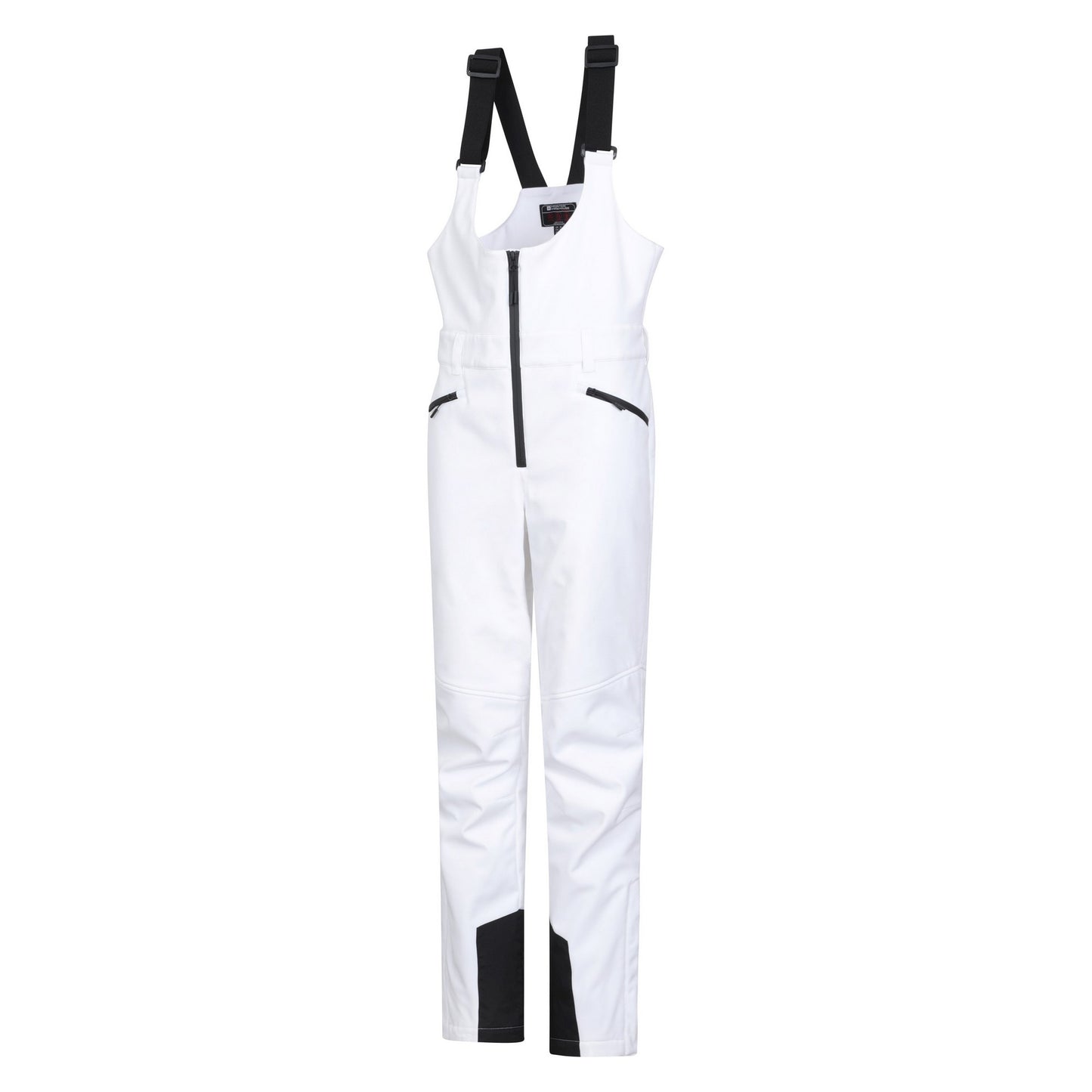White - Lifestyle - Mountain Warehouse Womens-Ladies RECCO Bibbed Ski Trousers