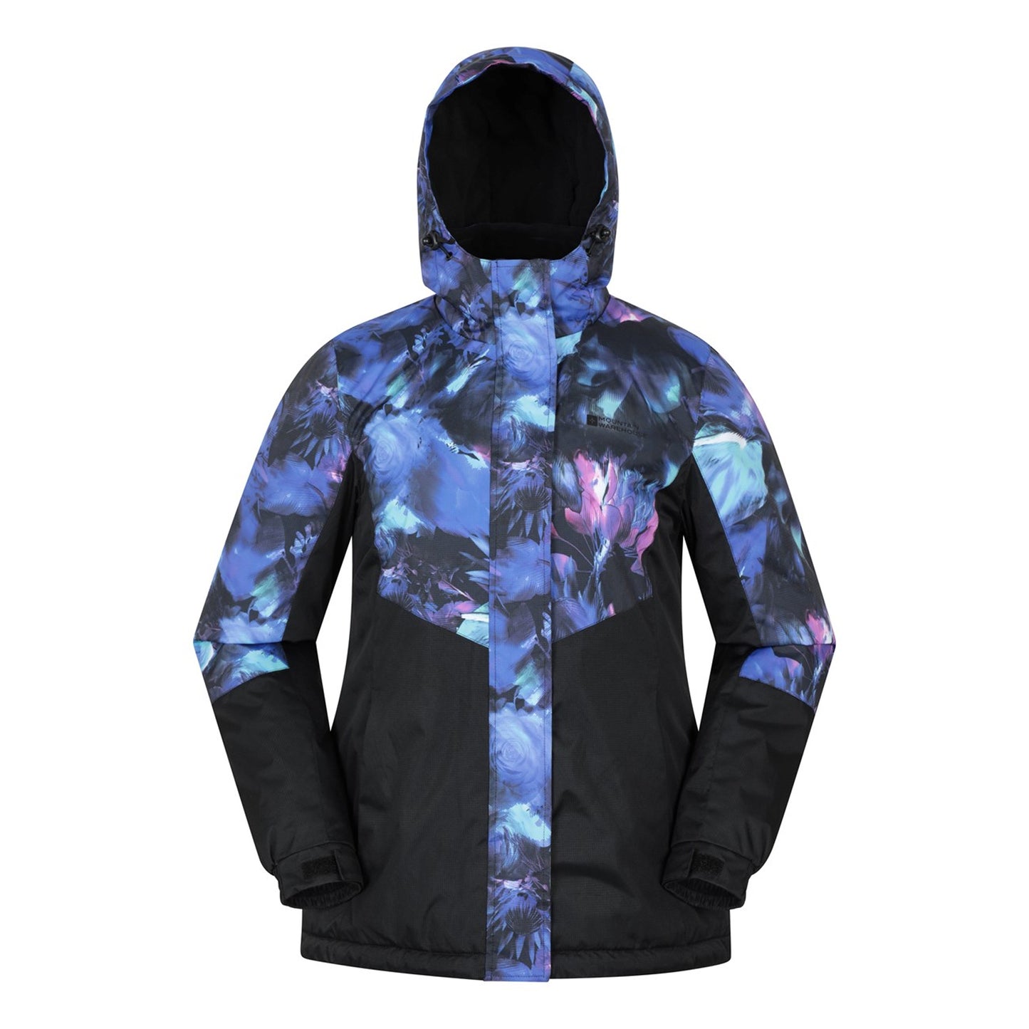Bright Blue - Side - Mountain Warehouse Womens-Ladies Ski Jacket & Trousers Set
