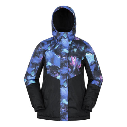 Bright Blue - Side - Mountain Warehouse Womens-Ladies Ski Jacket & Trousers Set