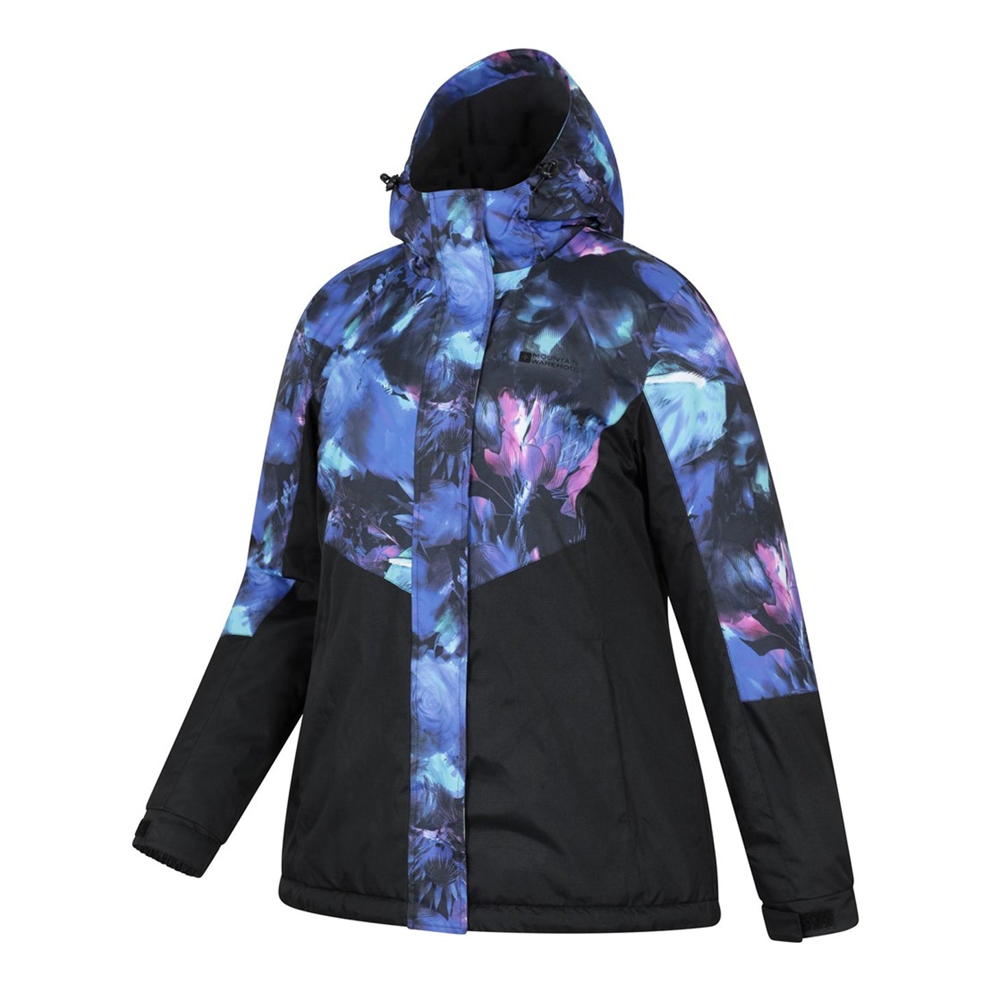 Bright Blue - Pack Shot - Mountain Warehouse Womens-Ladies Ski Jacket & Trousers Set