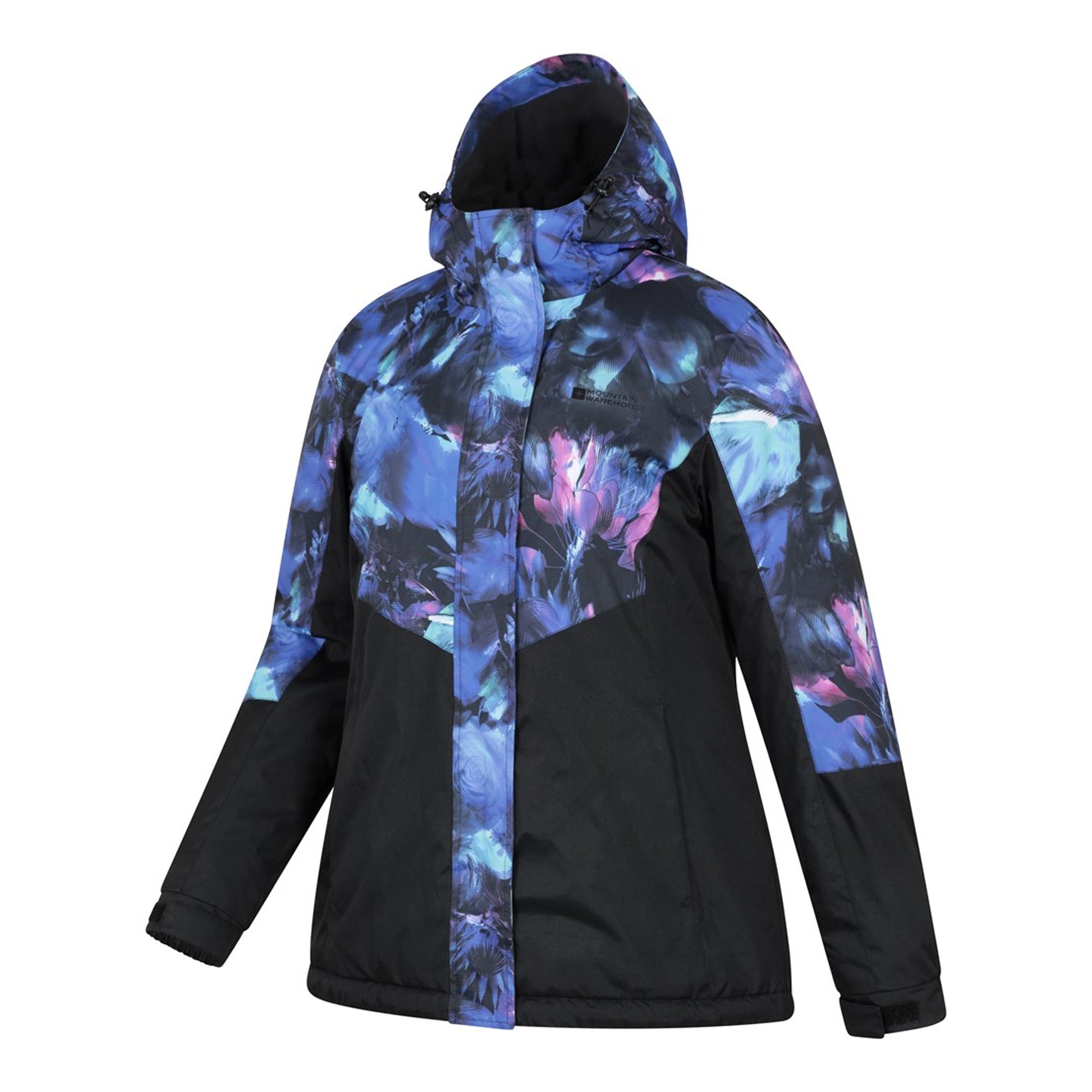 Bright Blue - Pack Shot - Mountain Warehouse Womens-Ladies Ski Jacket & Trousers Set
