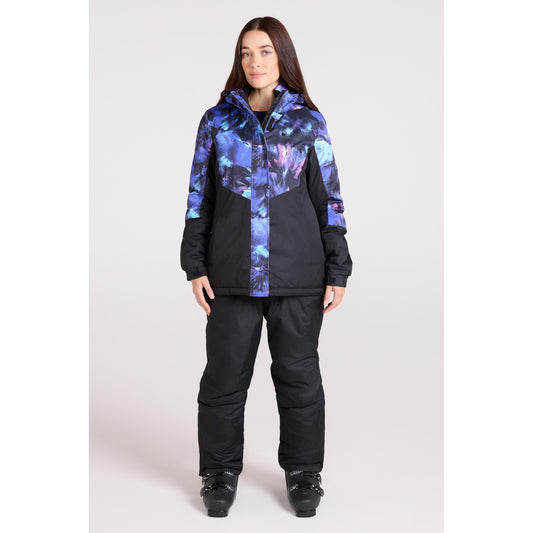 Bright Blue - Front - Mountain Warehouse Womens-Ladies Ski Jacket & Trousers Set