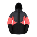 Diva Pink - Back - Mountain Warehouse Womens-Ladies Ski Jacket & Trousers Set