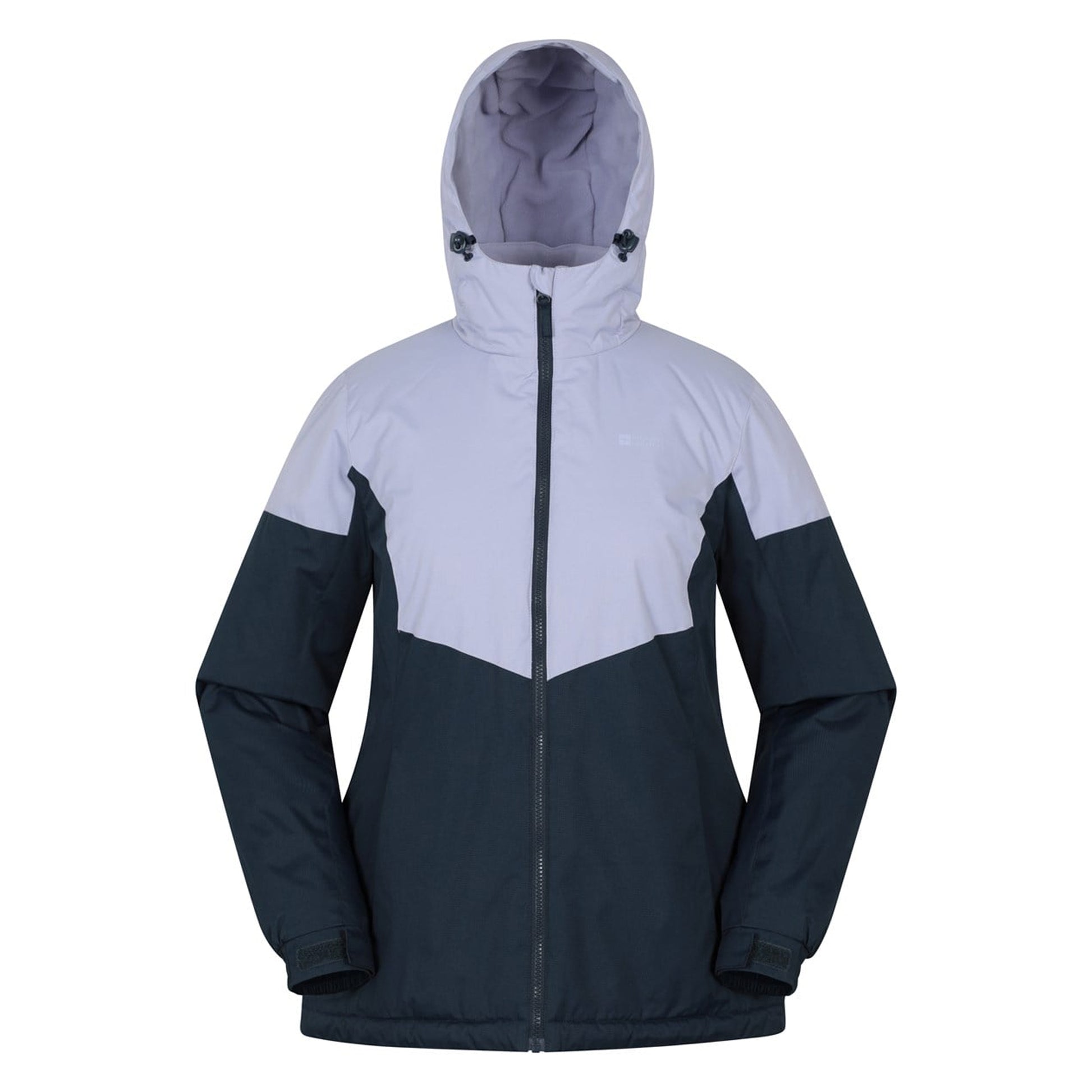Navy - Back - Mountain Warehouse Womens-Ladies Ski Jacket & Trousers Set