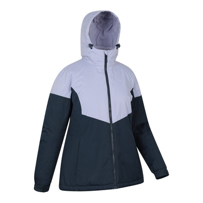 Navy - Side - Mountain Warehouse Womens-Ladies Ski Jacket & Trousers Set