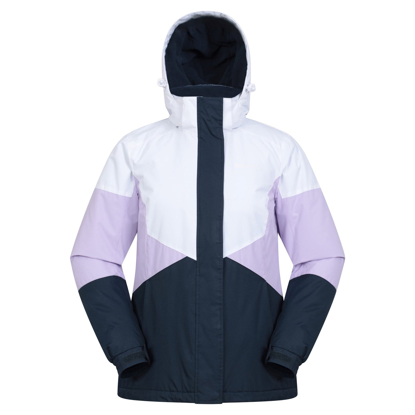 Lilac - Back - Mountain Warehouse Womens-Ladies Ski Jacket & Trousers Set